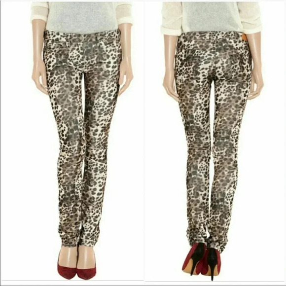 Isabel Marant leopard corduroy pants - Picture 2 of 9